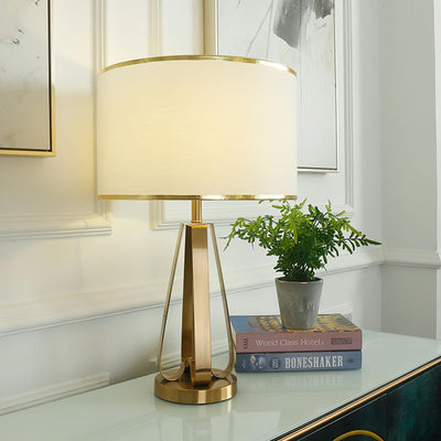 Linorira Luxe Fabric Table Lamp