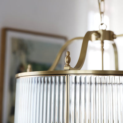 Havren Glass Drum Chandelier