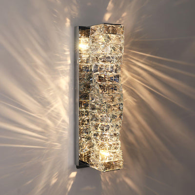 Ilvelia Postmodern Luxury Crystal Wall Light
