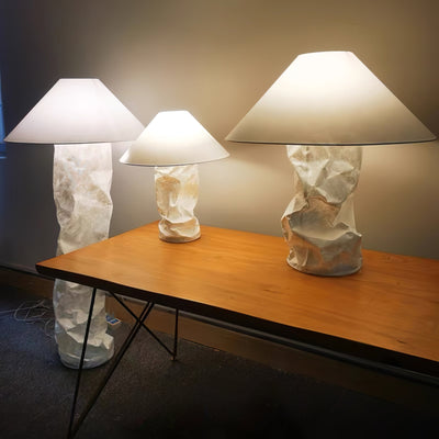 Aerius Paper Artistic Table Lamp - Neutral Decor