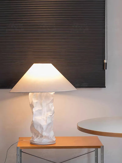 Aerius Paper Artistic Table Lamp - Neutral Decor