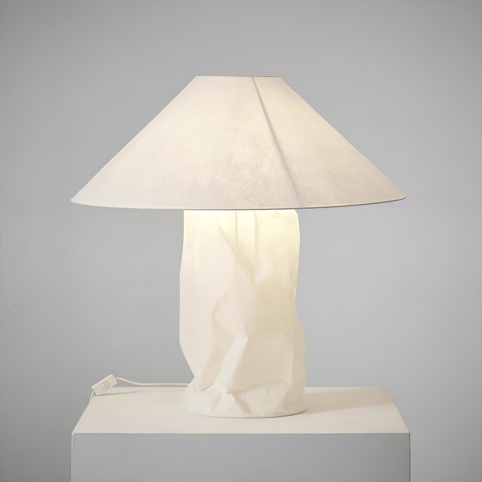 Aerius Paper Artistic Table Lamp - Neutral Decor