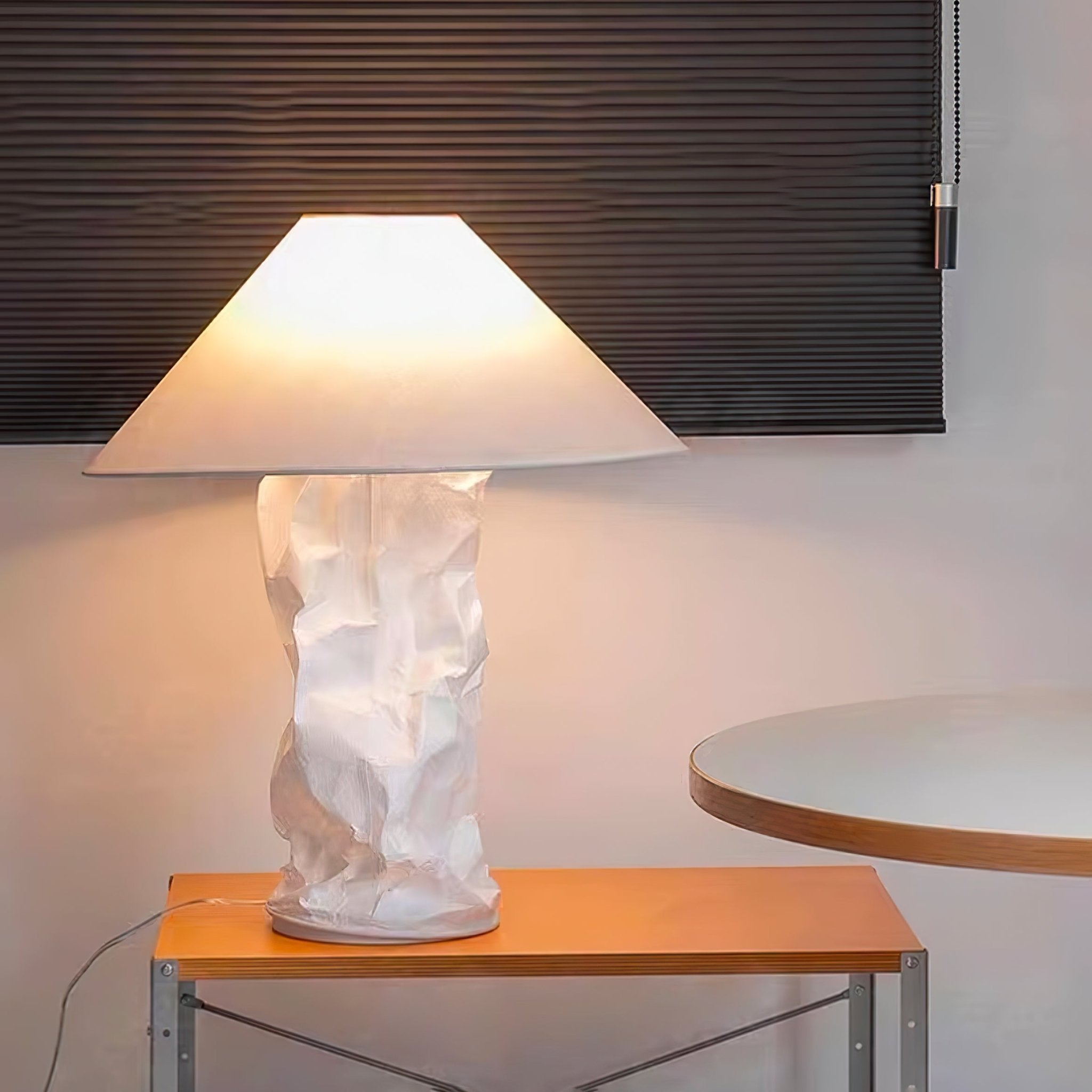 Aerius Paper Artistic Table Lamp - Neutral Decor