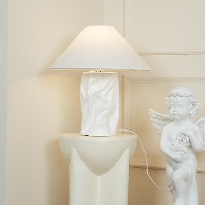 Aerius Paper Artistic Table Lamp - Neutral Decor