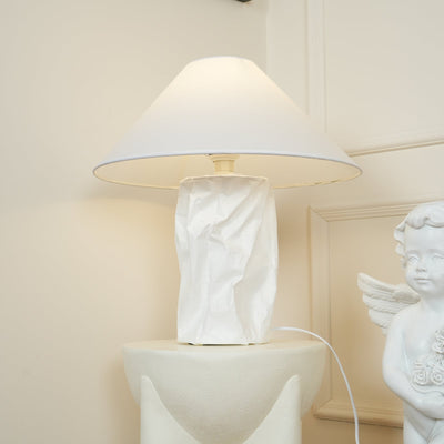 Aerius Paper Artistic Table Lamp - Neutral Decor