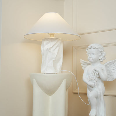 Aerius Paper Artistic Table Lamp - Neutral Decor