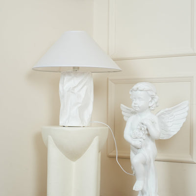 Aerius Paper Artistic Table Lamp - Neutral Decor