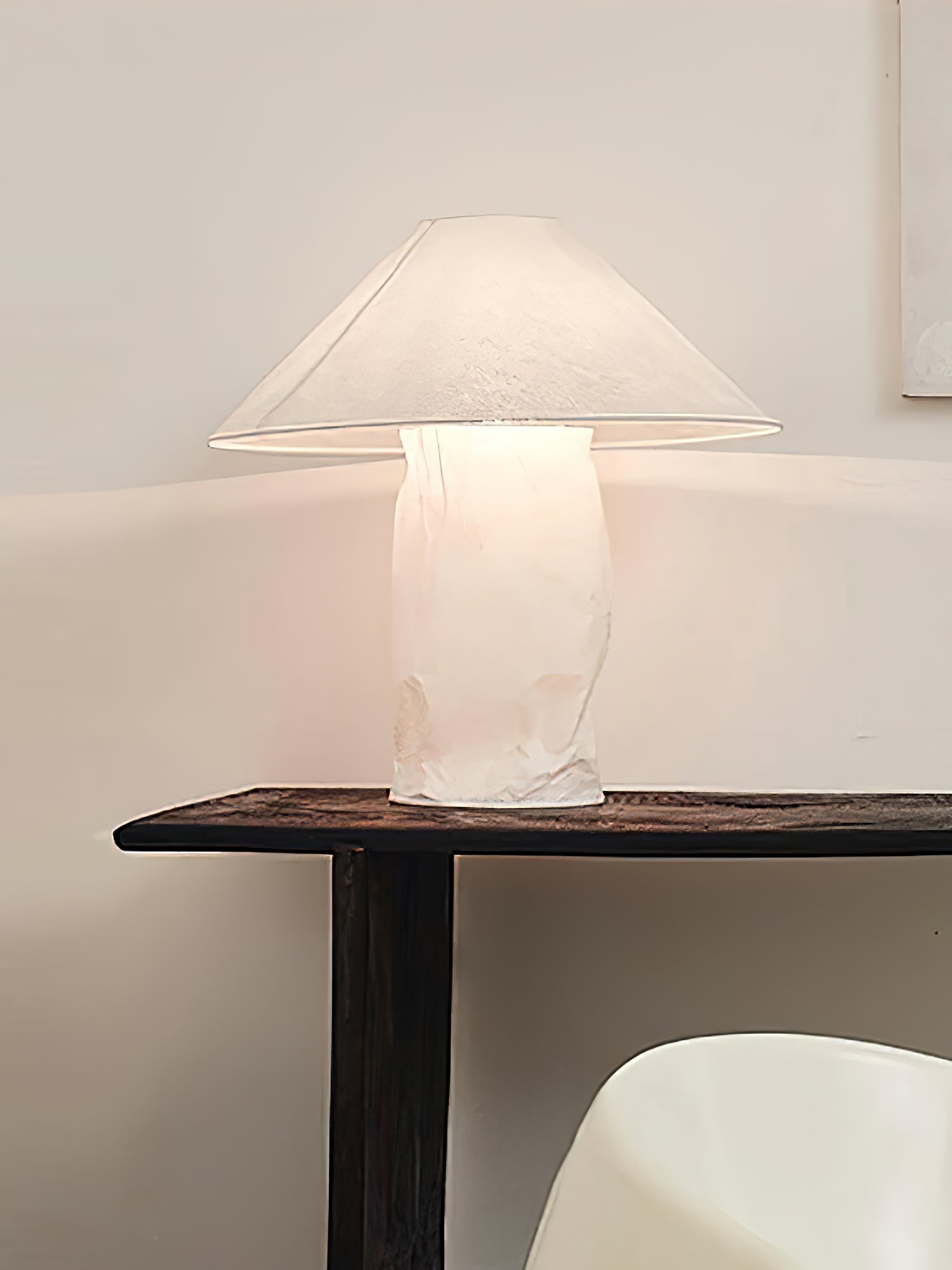 Aerius Paper Artistic Table Lamp - Neutral Decor