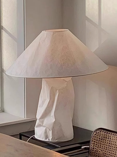 Aerius Paper Artistic Table Lamp - Neutral Decor