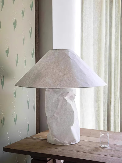 Aerius Paper Artistic Table Lamp - Neutral Decor