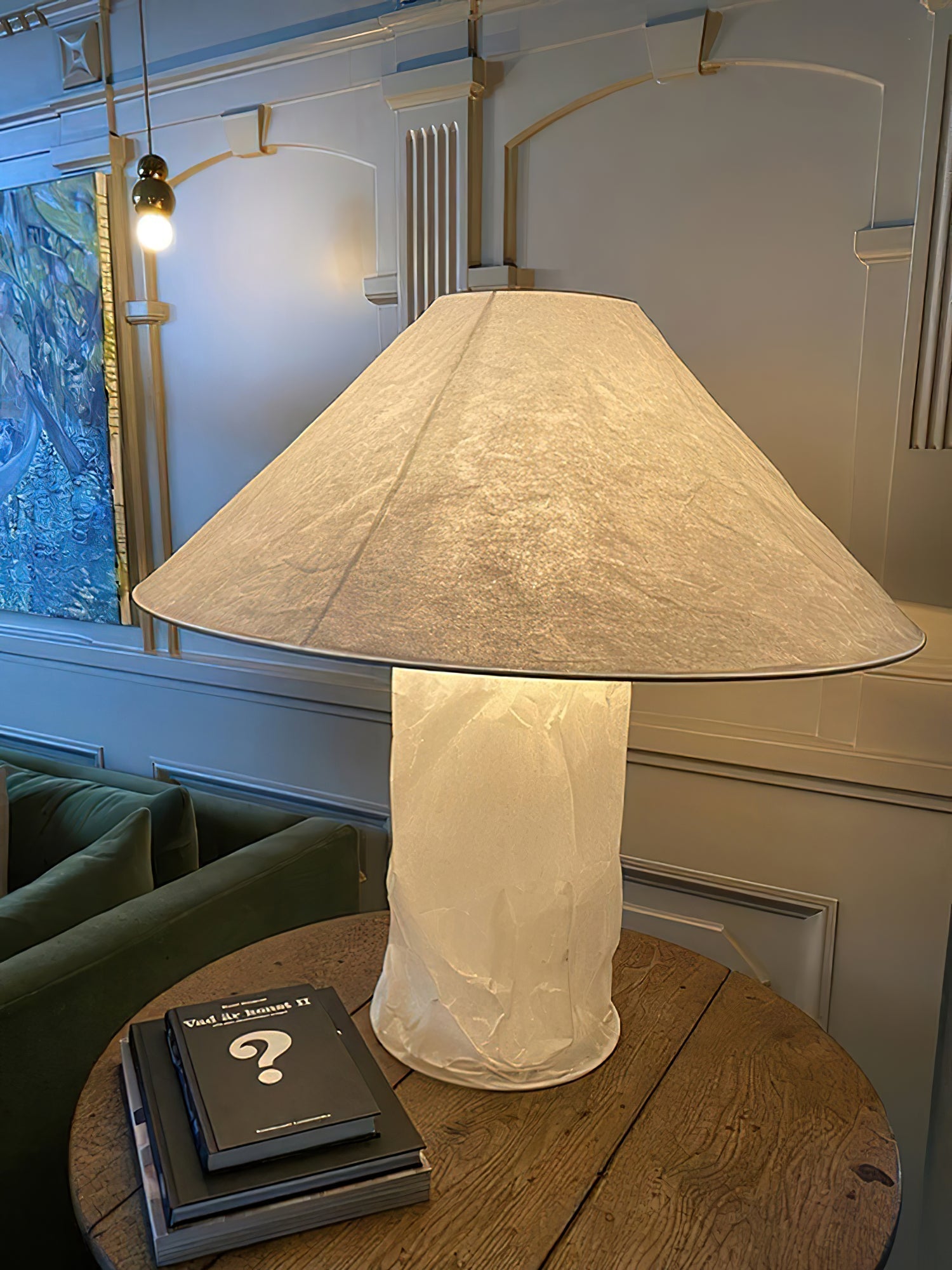 Aerius Paper Artistic Table Lamp - Neutral Decor
