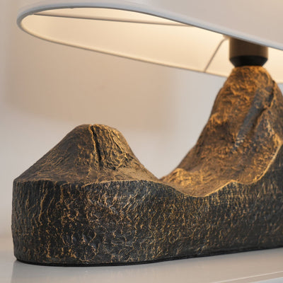 Della Natural Resin Table Lamp