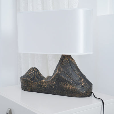 Della Natural Resin Table Lamp