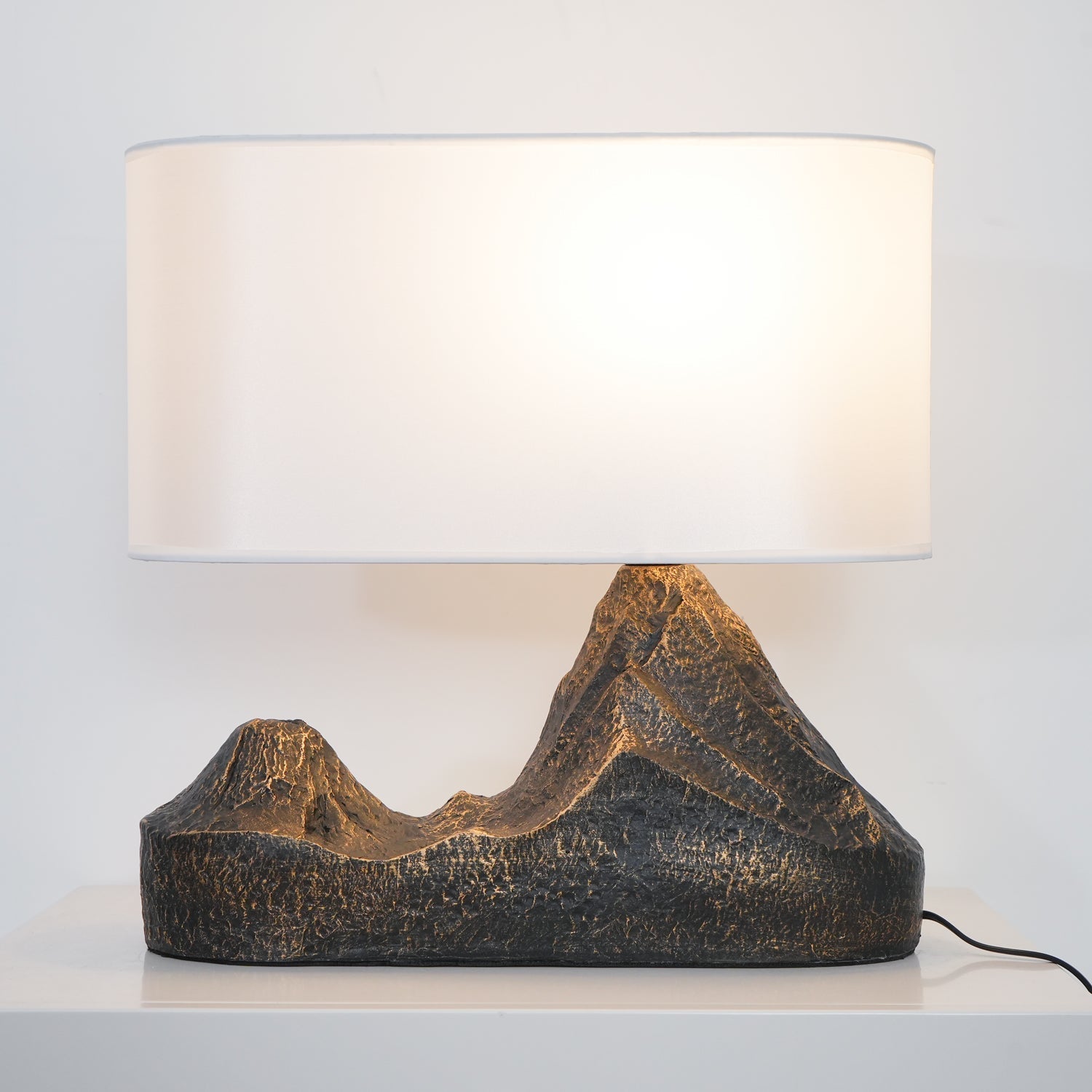 Della Natural Resin Table Lamp