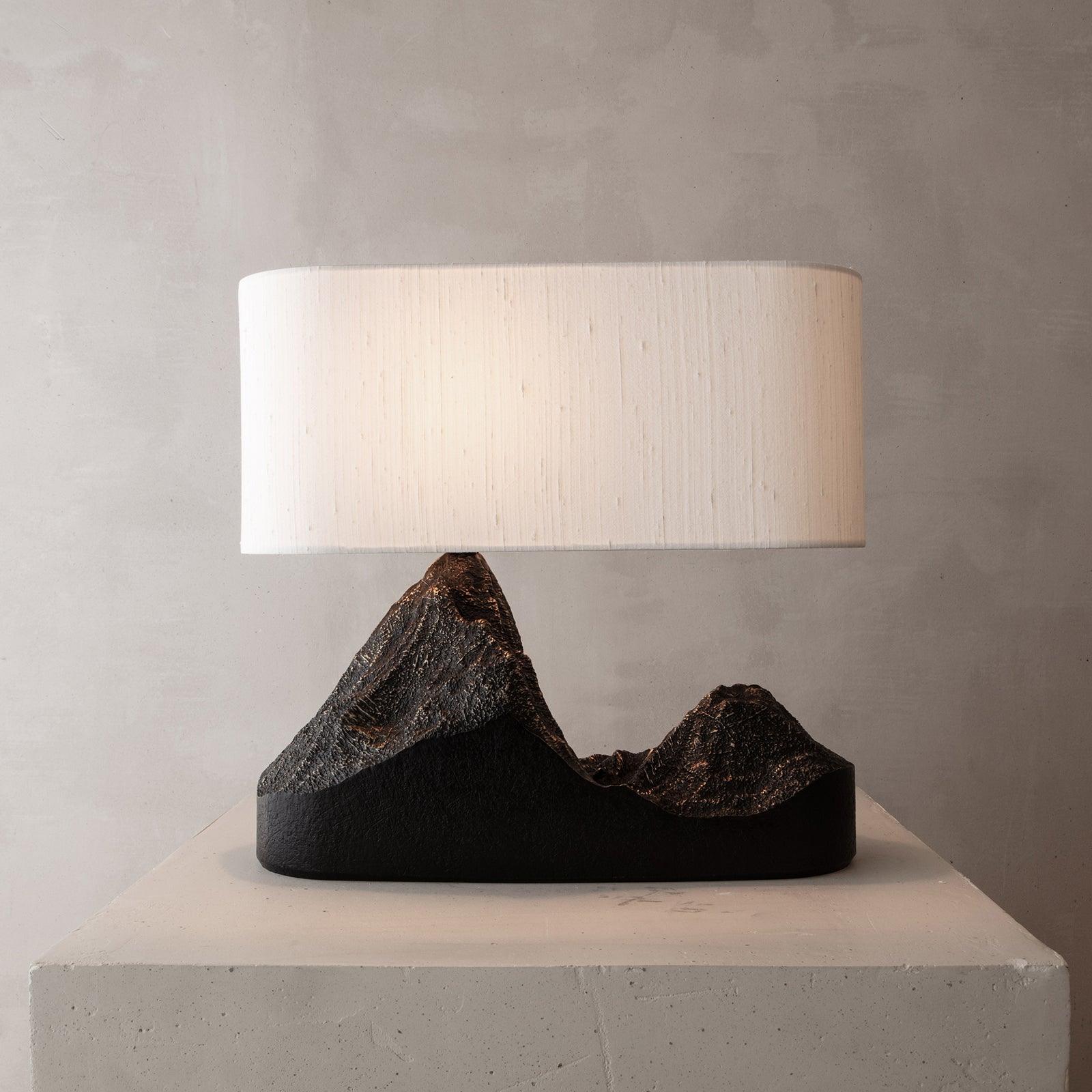 Della Natural Resin Table Lamp