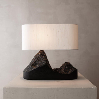 Della Natural Resin Table Lamp