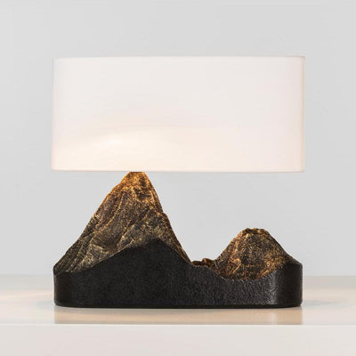 Della Natural Resin Table Lamp
