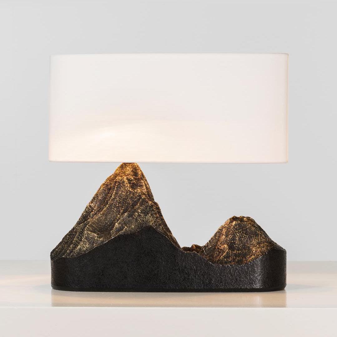Della Natural Resin Table Lamp