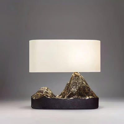 Della Natural Resin Table Lamp