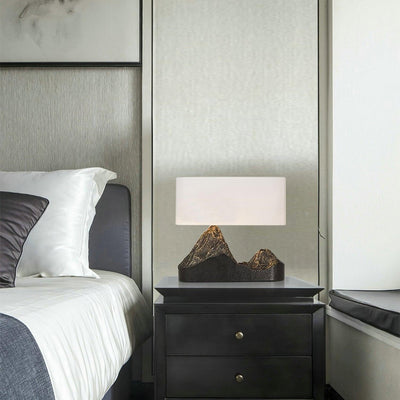 Della Natural Resin Table Lamp