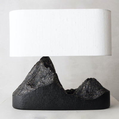 Della Natural Resin Table Lamp