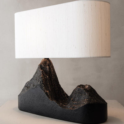 Della Natural Resin Table Lamp