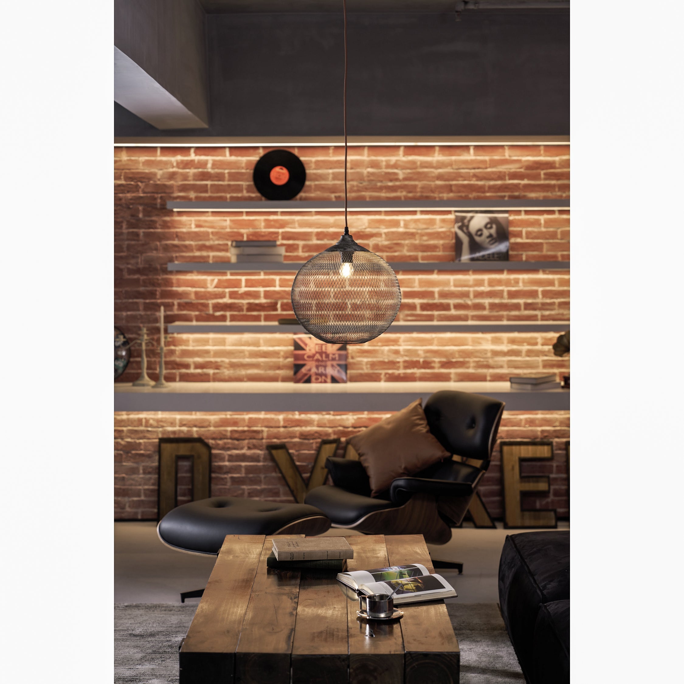 Wrencourt Mesh Pendant Light