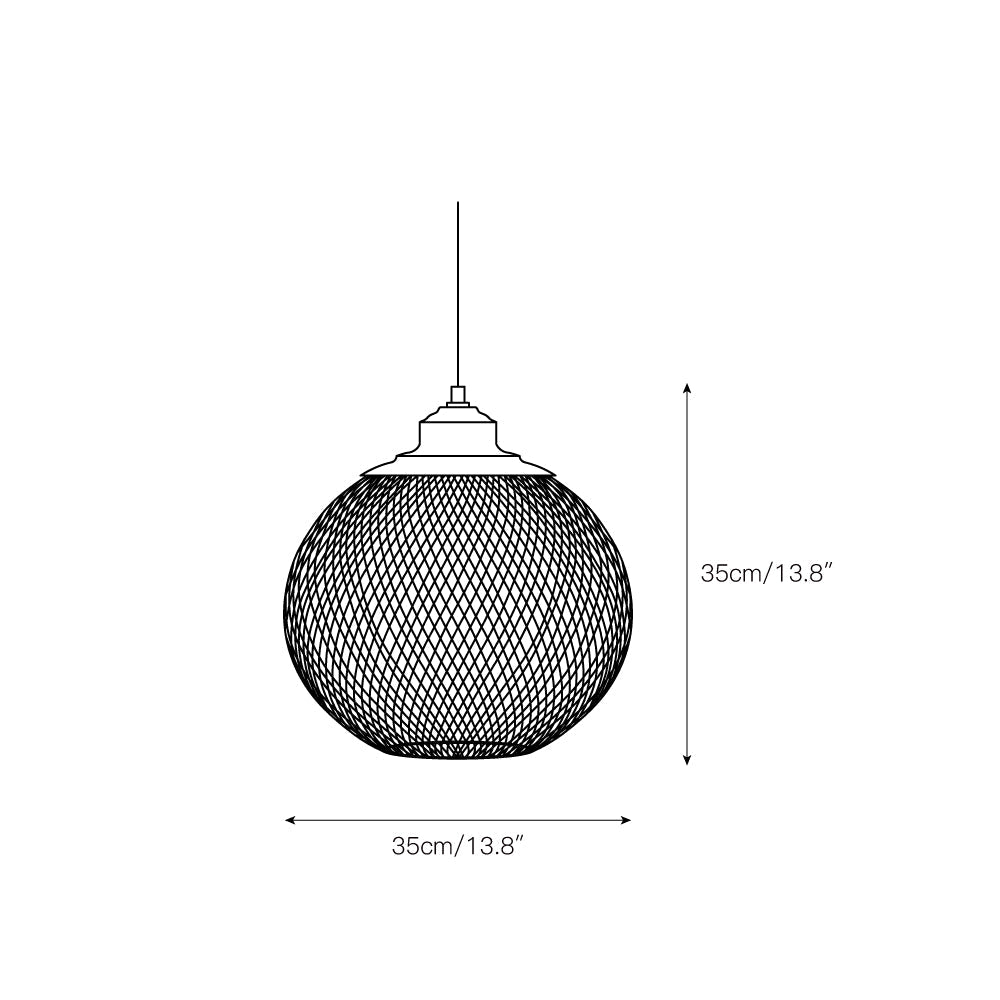 Wrencourt Mesh Pendant Light