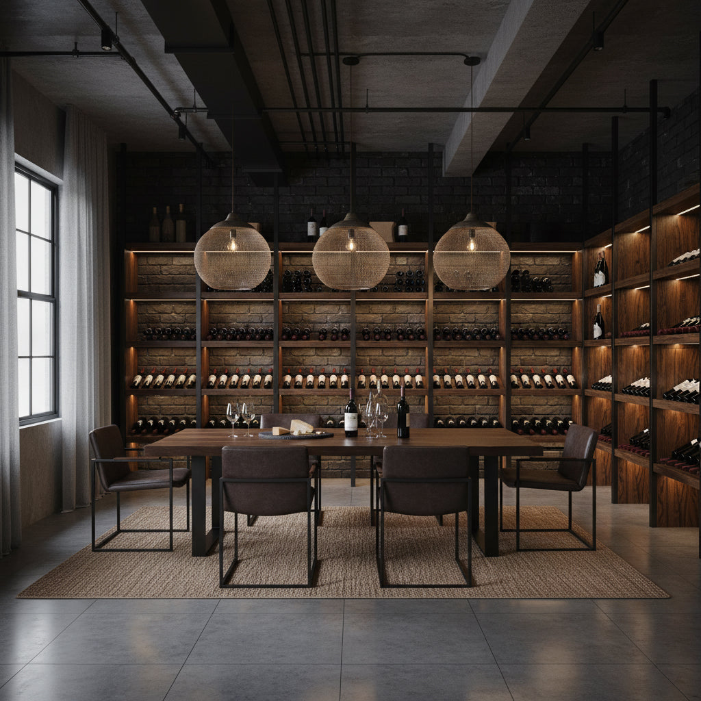 Wrencourt Mesh Pendant Light