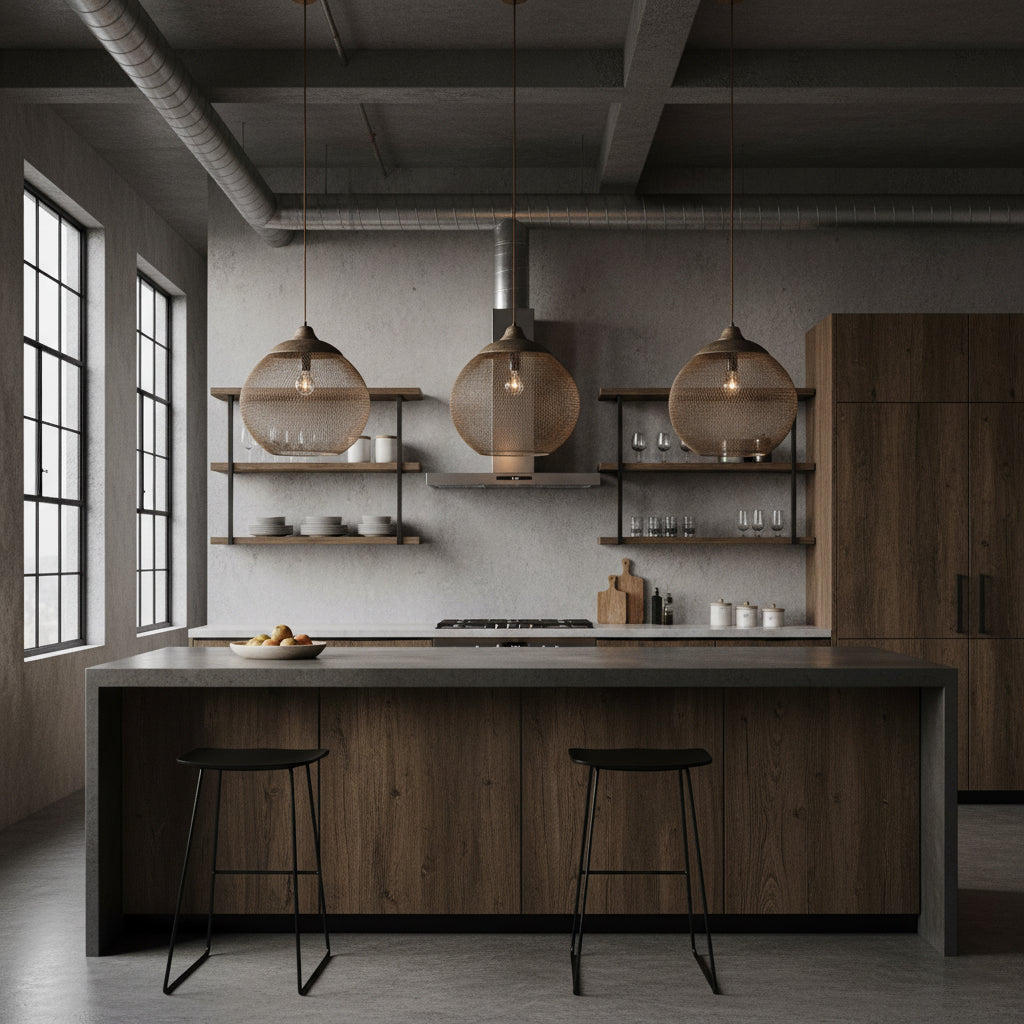 Wrencourt Mesh Pendant Light