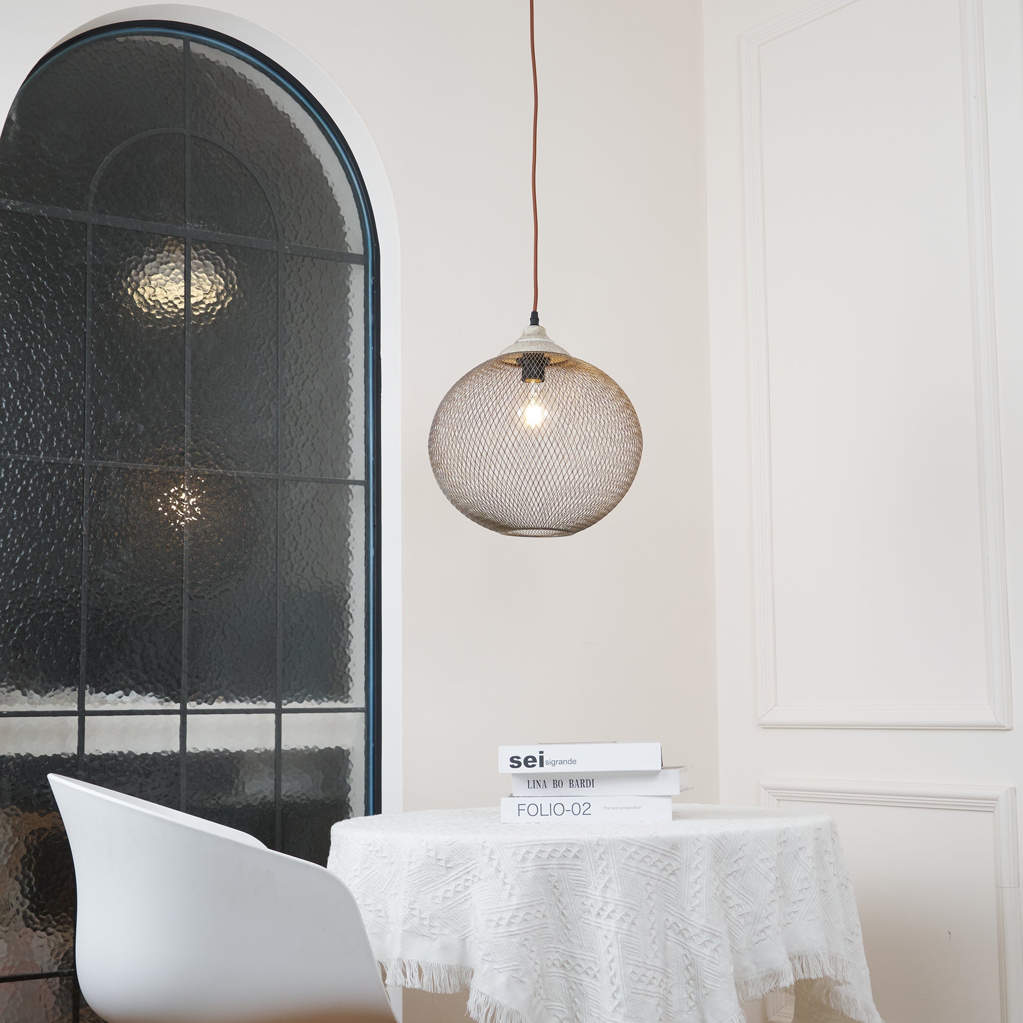 Wrencourt Mesh Pendant Light