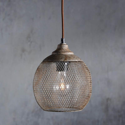 Wrencourt Mesh Pendant Light