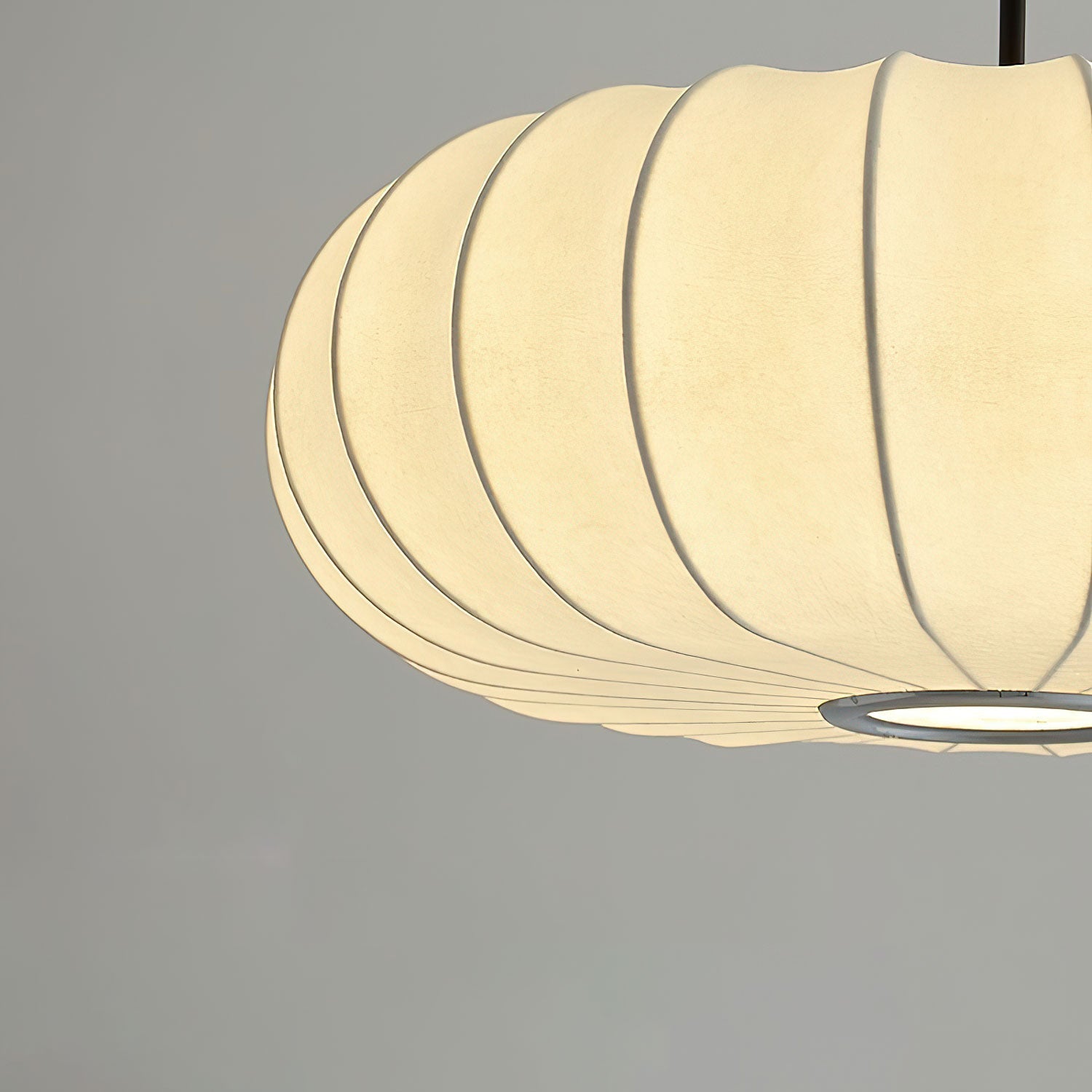 Caedwyn Lantern Silk Pendant Lamp