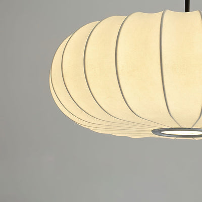 Caedwyn Lantern Silk Pendant Lamp