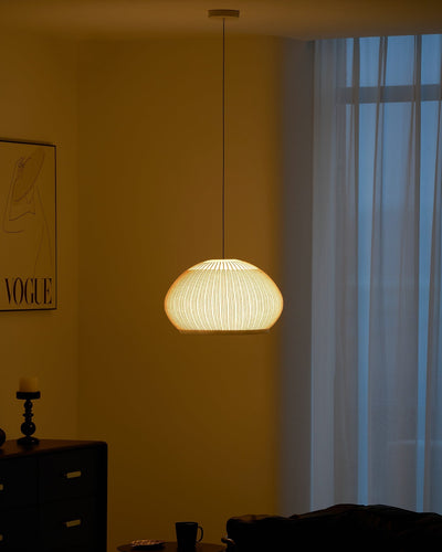 Lineiella Minimalist Fabric Pendant Light