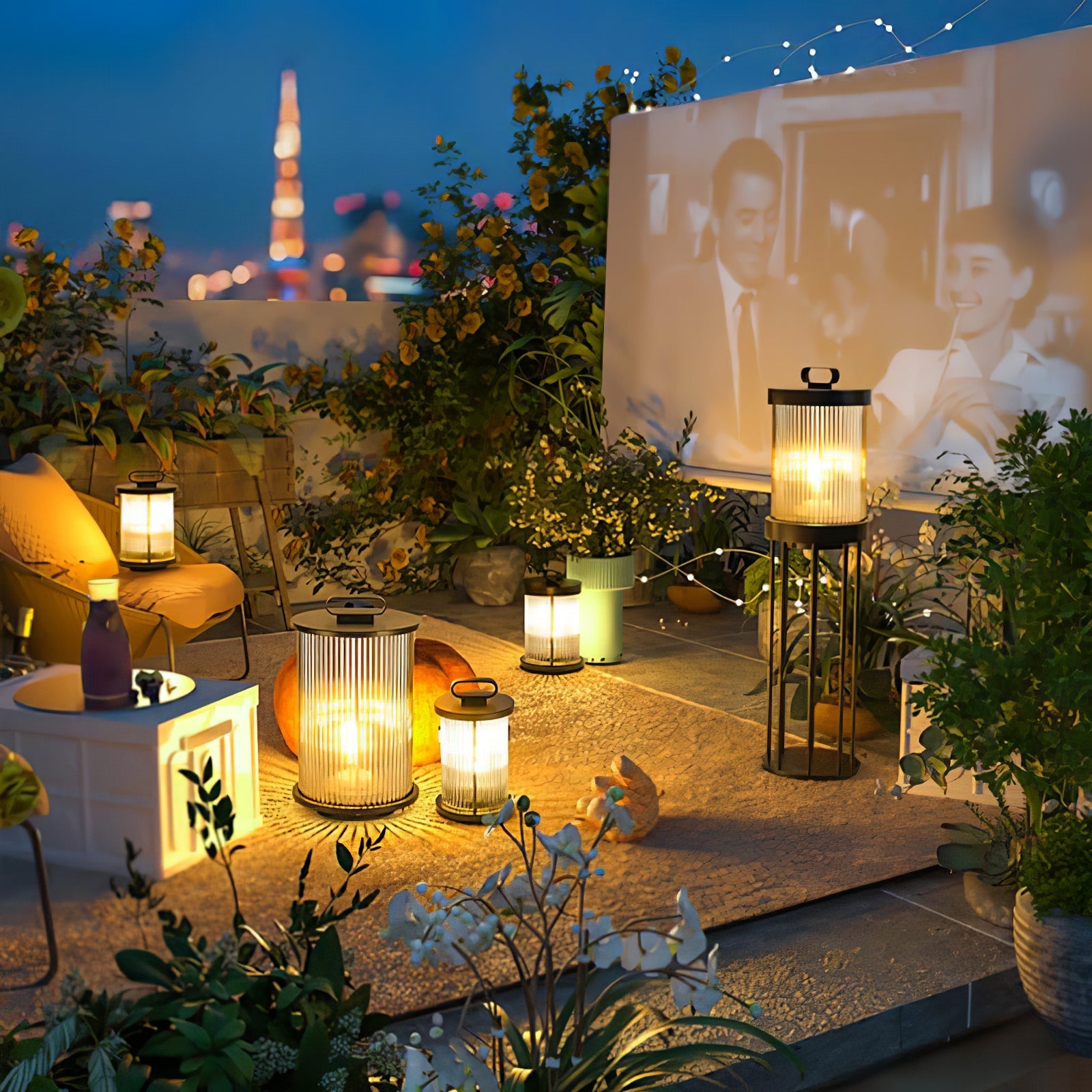 Halden Lantern Garden Outdoor Light