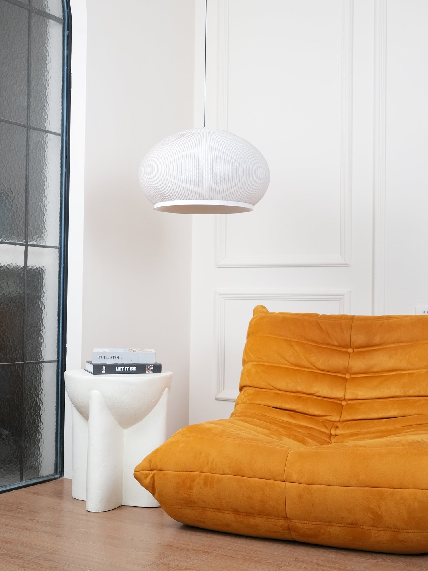 Lineiella Minimalist Fabric Pendant Light