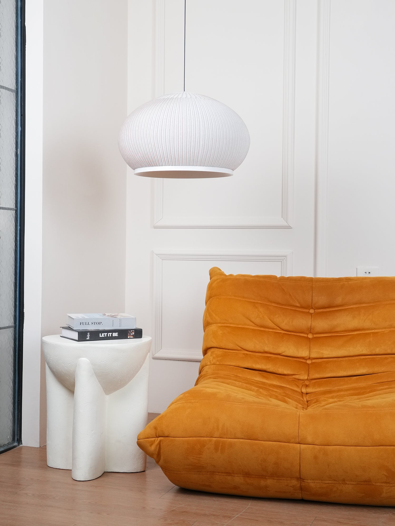 Lineiella Minimalist Fabric Pendant Light