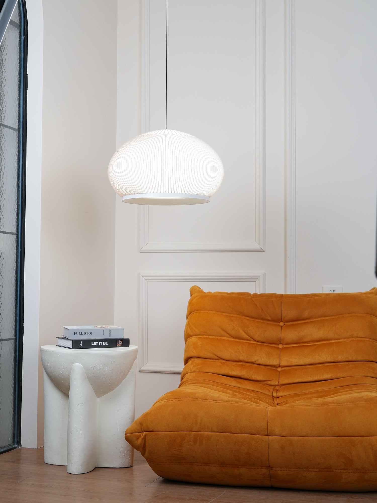 Lineiella Minimalist Fabric Pendant Light