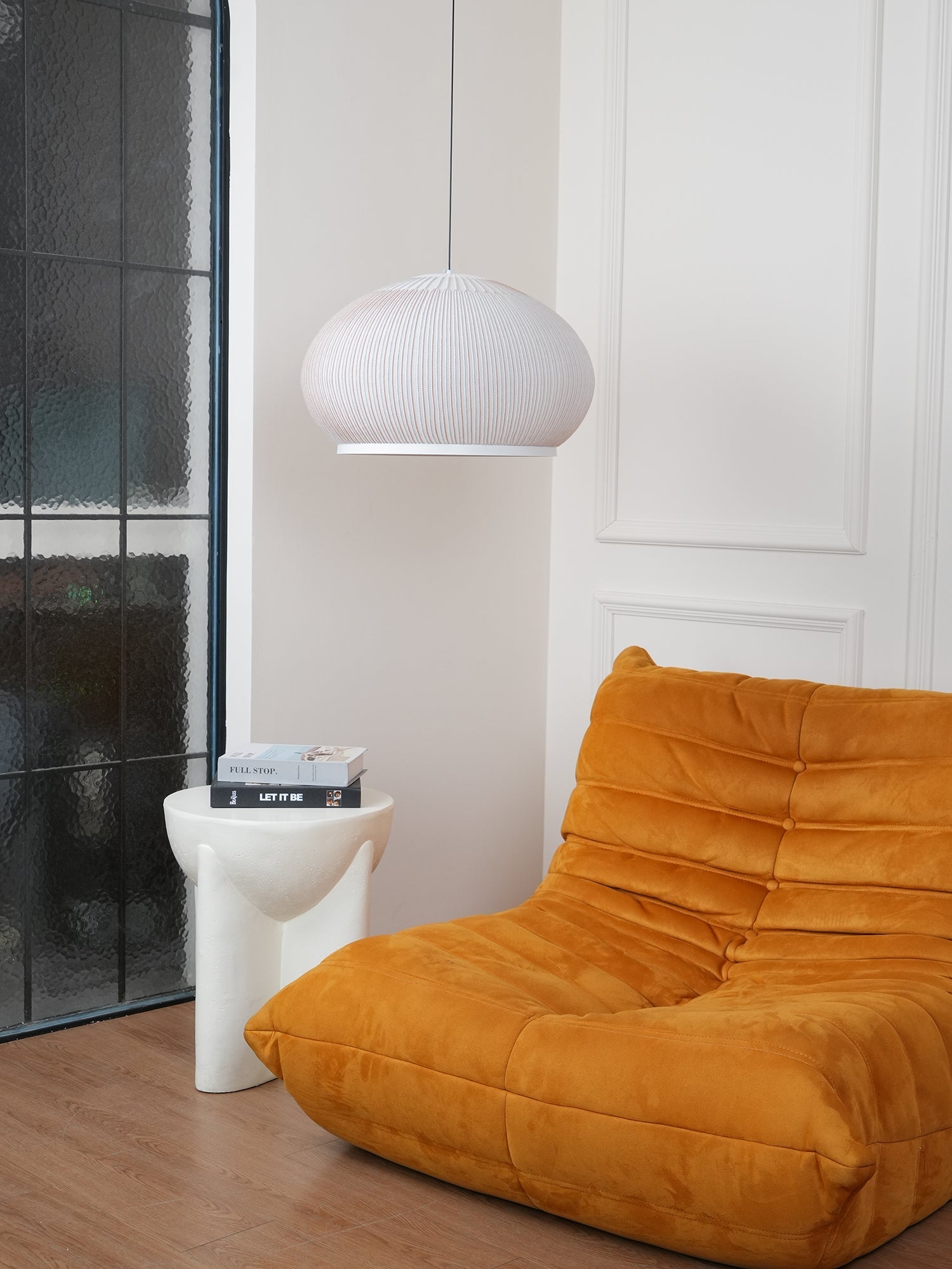 Lineiella Minimalist Fabric Pendant Light