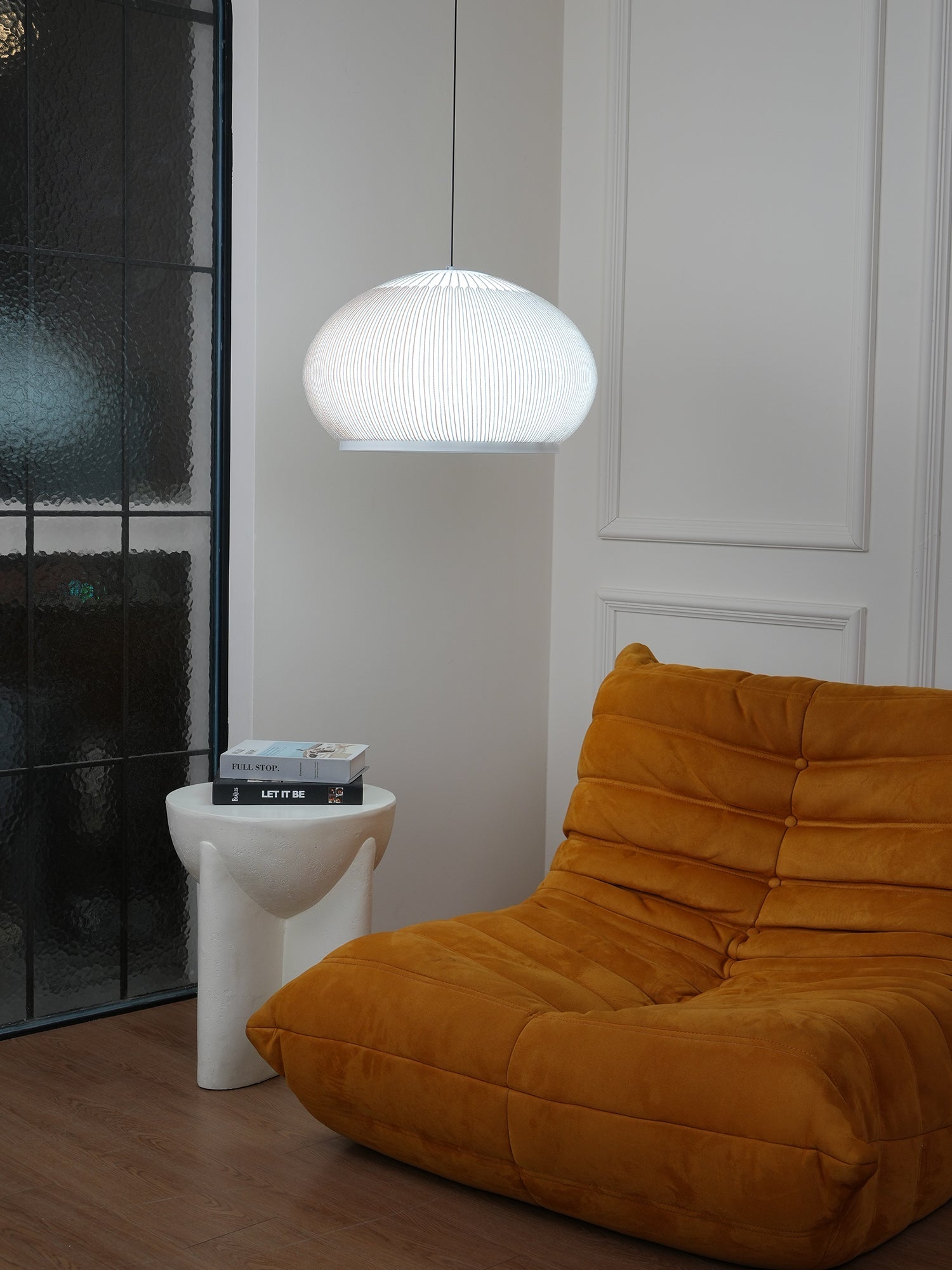 Lineiella Minimalist Fabric Pendant Light