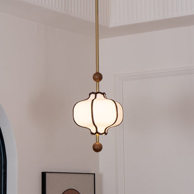Miralielle Pendant Light Lantern Fabric for Living Room