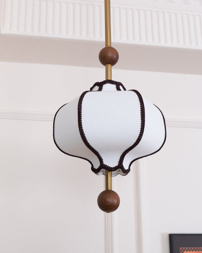 Miralielle Pendant Light Lantern Fabric for Living Room