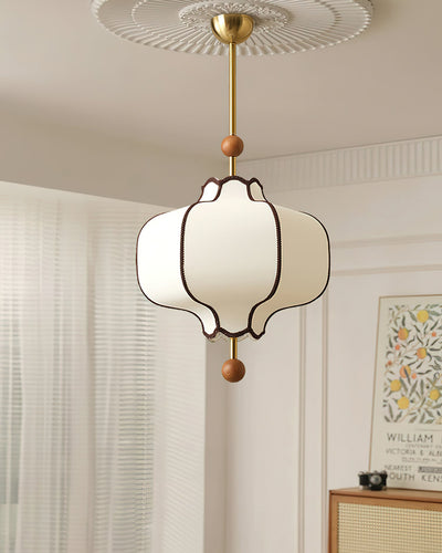 Miralielle Pendant Light Lantern Fabric for Living Room