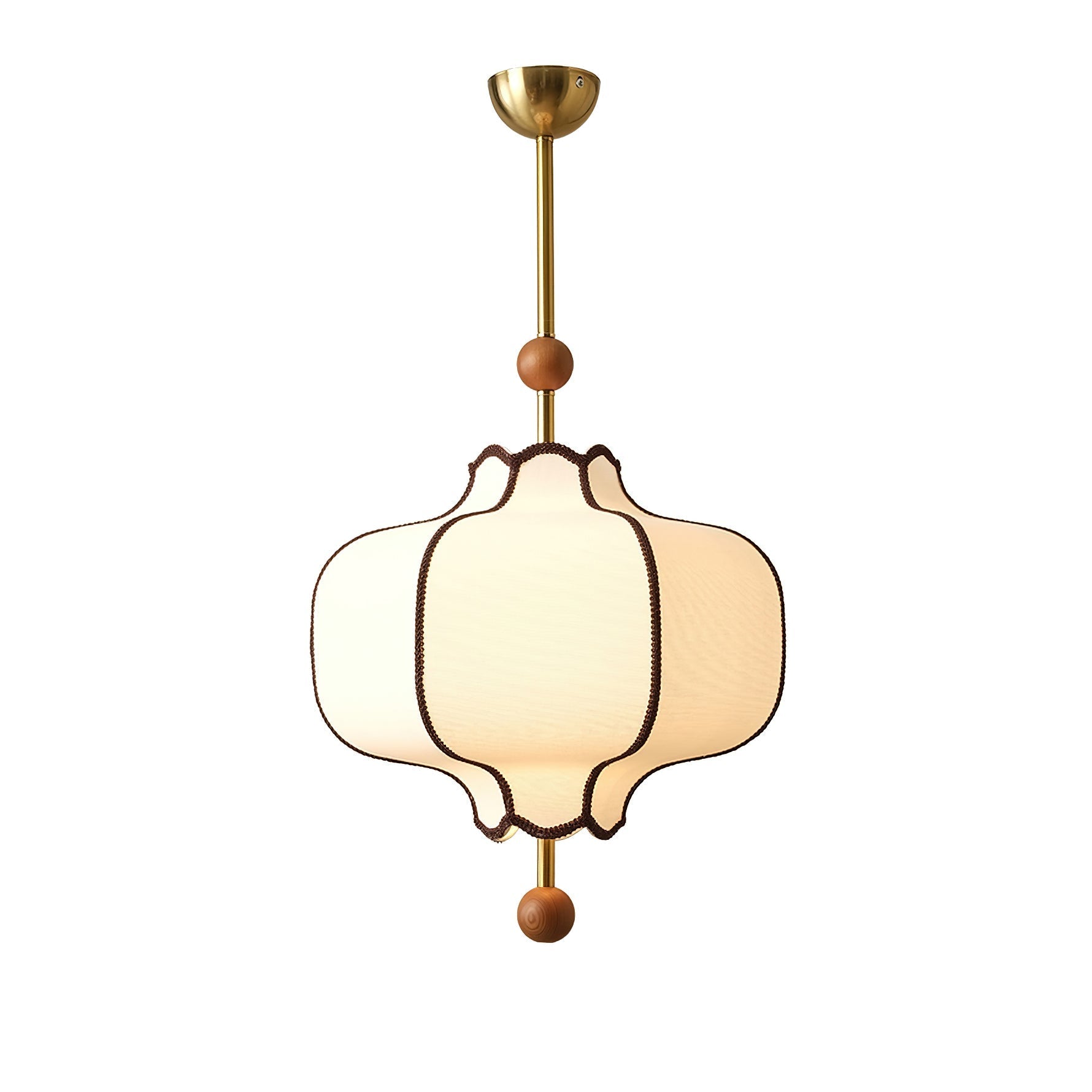 Miralielle Pendant Light Lantern Fabric for Living Room