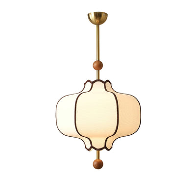 Miralielle Pendant Light Lantern Fabric for Living Room