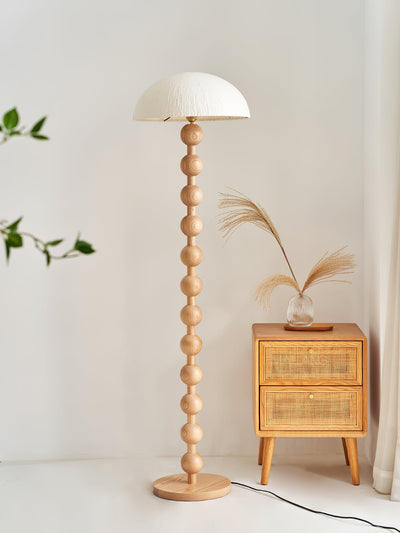 Lyliril Retro Wood Floor Lamp
