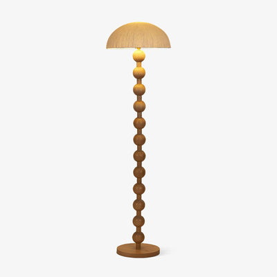 Lyliril Retro Wood Floor Lamp