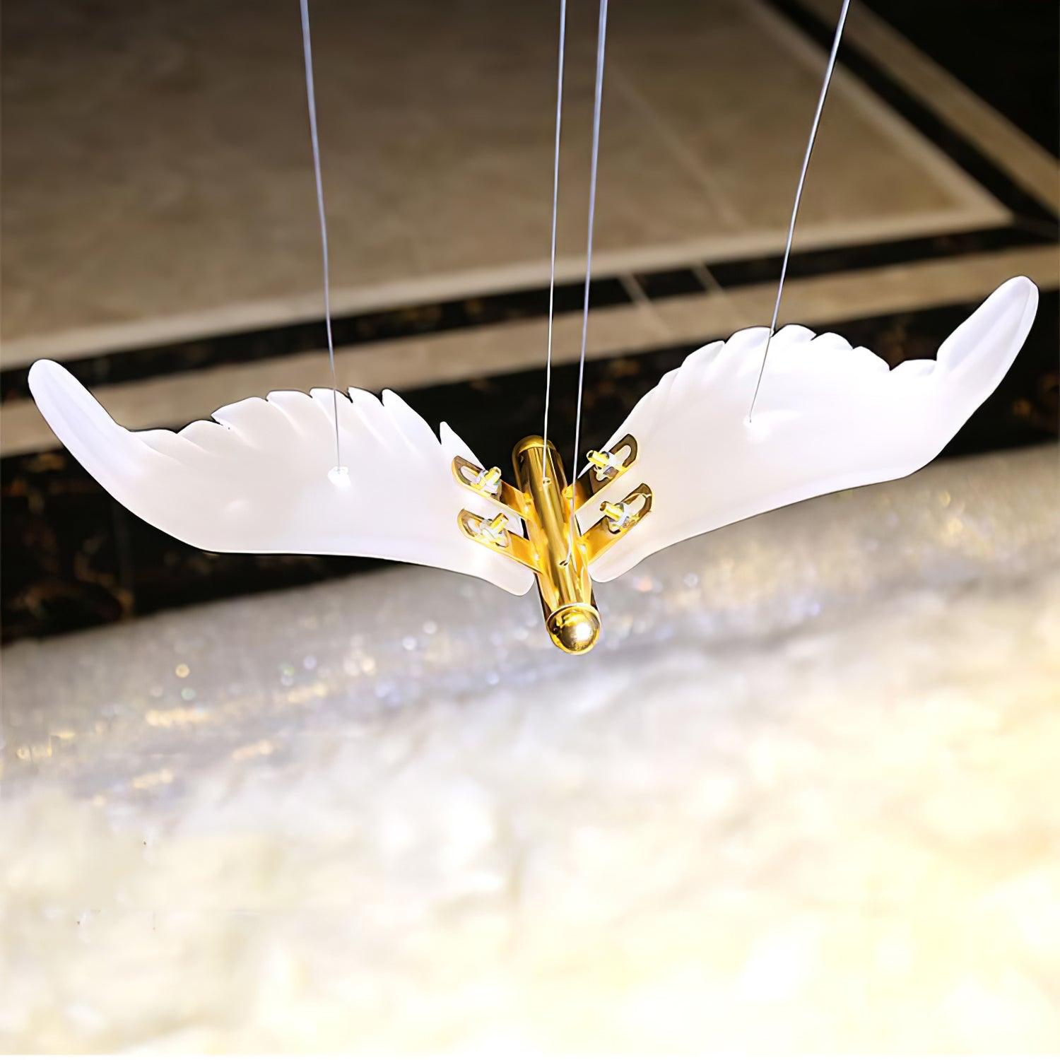 Faelis Luxury Large Seagull Glass Chandelier