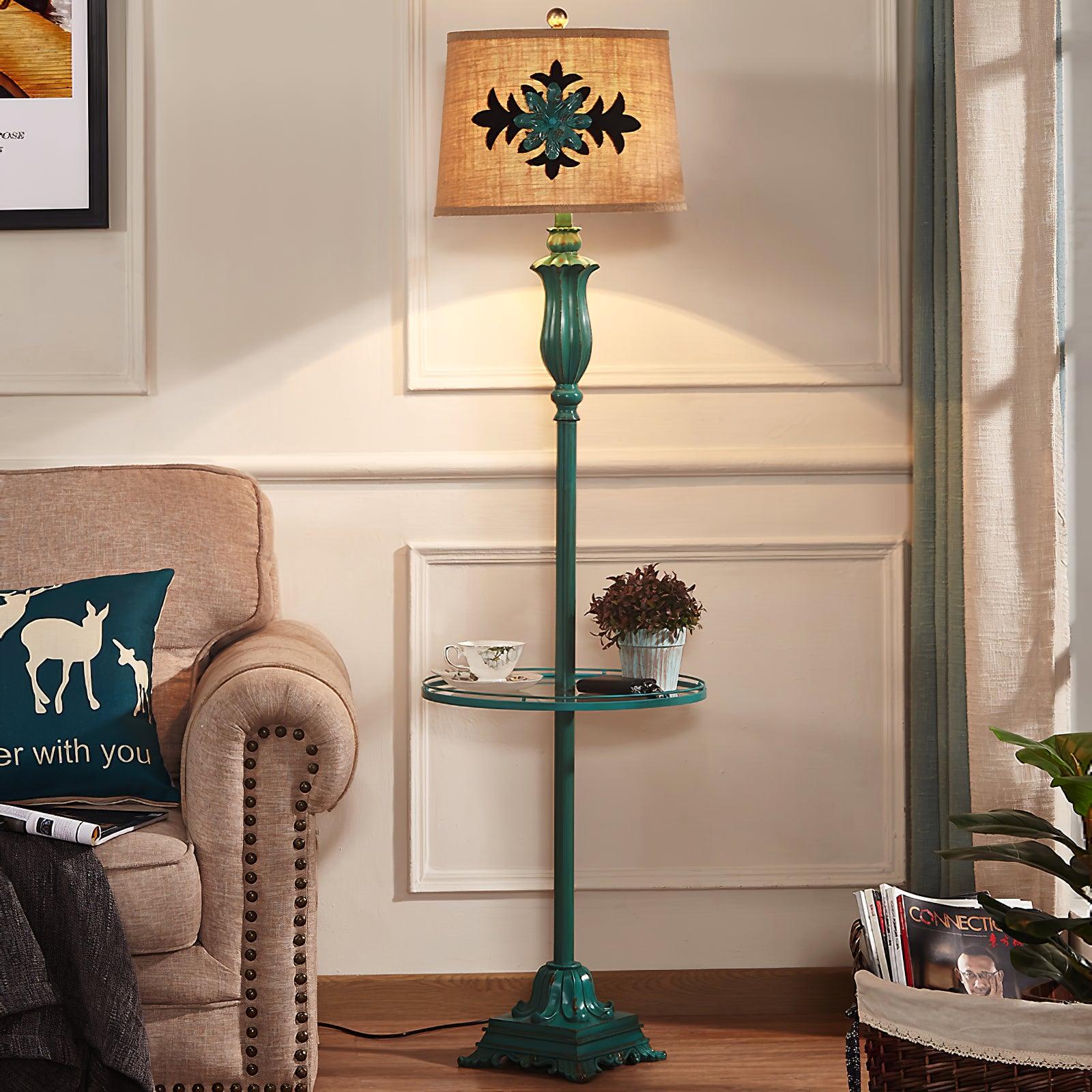 Lucirina Vintage Resin Floor Lamp